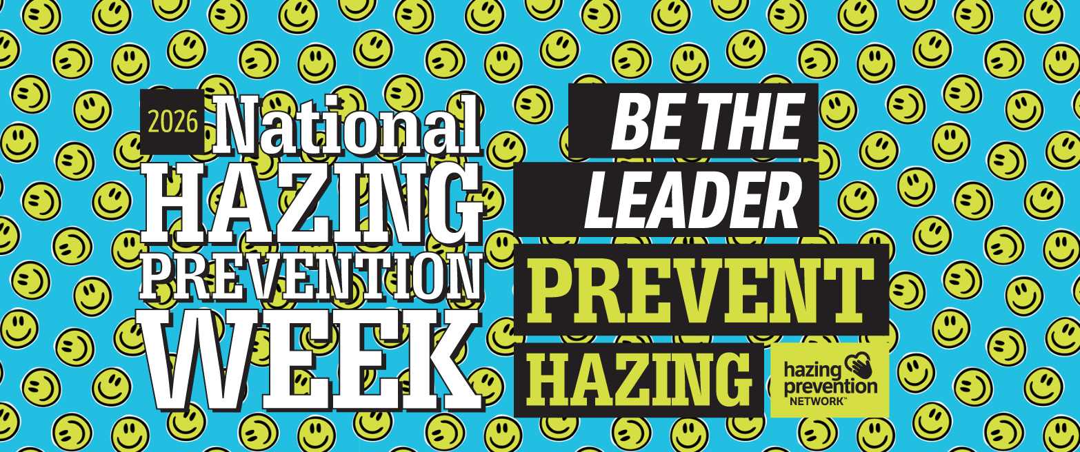 national hazing prevention week graphic
